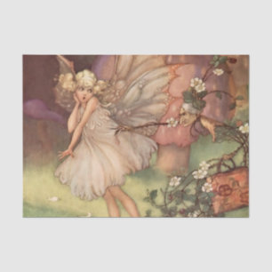 "Old Mother Bramble" von Florence Anderson Seidenpapier