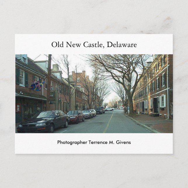 Old New Castle Street - Postcard Postkarte (Vorderseite)