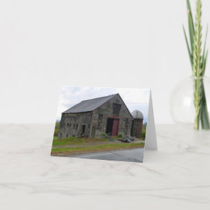 Old New England Bard Note Card Karte