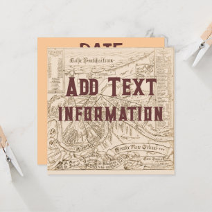 Old New Orleans Carte modifier le texte, partie In