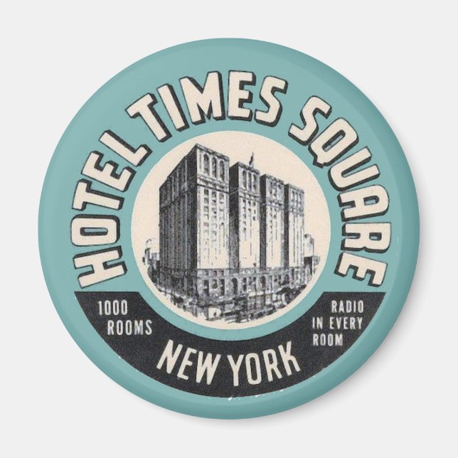 Old New York Hotel, Magnet (Vorne)