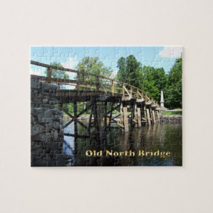 Old North Bridge - Revolutionäres Kriegsabkommen 