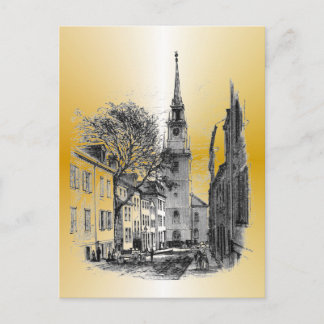 Old North Church Postkarte
