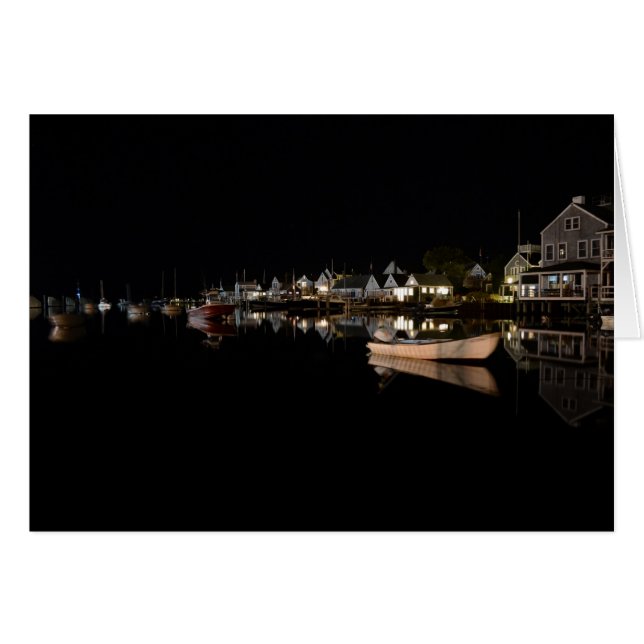 Old North Wharf à la carte de nuit (Devant horizontal)