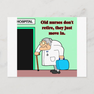 Old Nurses Postkarte