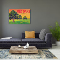 Old Oaks Pear Crate LabelBryte, CA