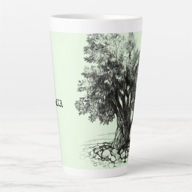 Old Olive Tree Coffee Tasse (Vorderseite)