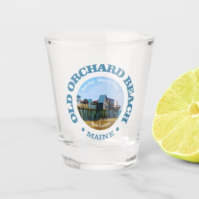 Old Orchard Beach (C) Schnapsglas (Vorderseite)