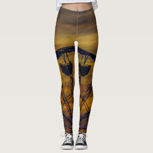 Old Orchard Beach Sonnenuntergangs-Leggings Leggings