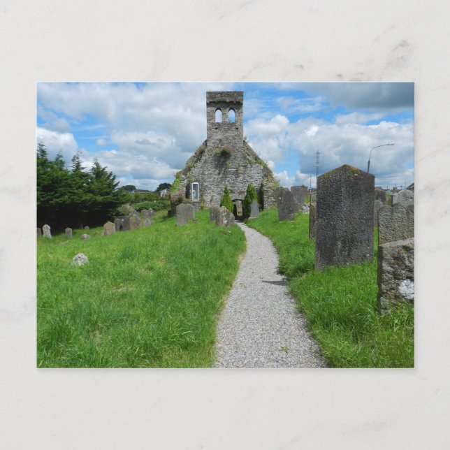 Old Parish Church in Cahir - Irland Postkarte (Vorderseite)