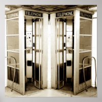 Old Phone Booths Fotograph