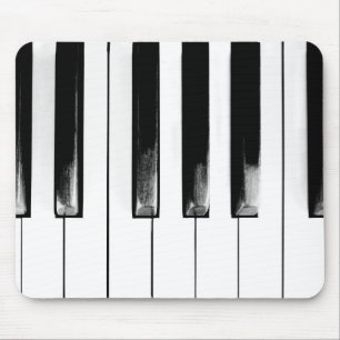 Old Piano Keys Funny Cool Mousepad