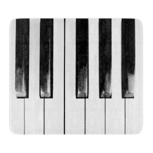 Old Piano Keys Funny Cool Schneidebrett