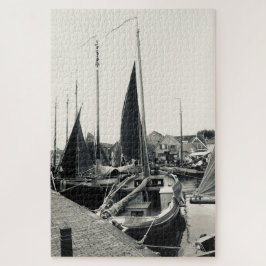 Old picture Harbor boat