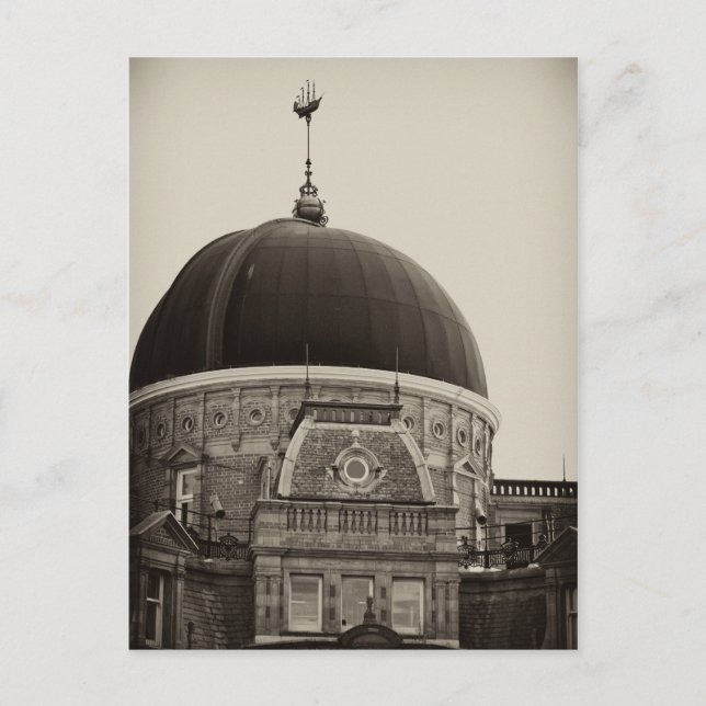 Old Planetarium, London Postkarte (Vorderseite)