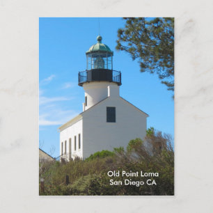 Old Point Loma Lighthouse Postkarte