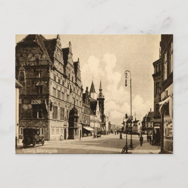 Old Postcard - Aalborg, Dänemark Postkarte (Vorderseite)