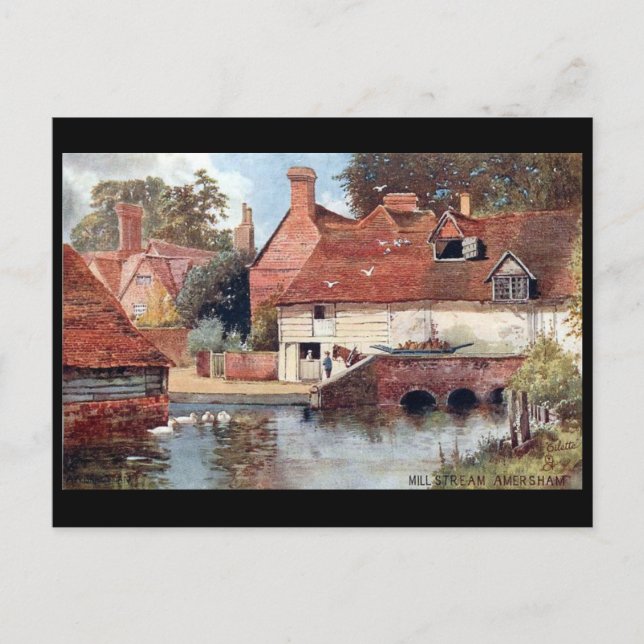 Old Postcard - Amersham, Buckinghamshire Postkarte (Vorderseite)