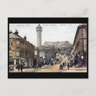 Old Postcard - Anerly Rd, Crystal Palace, London Postkarte