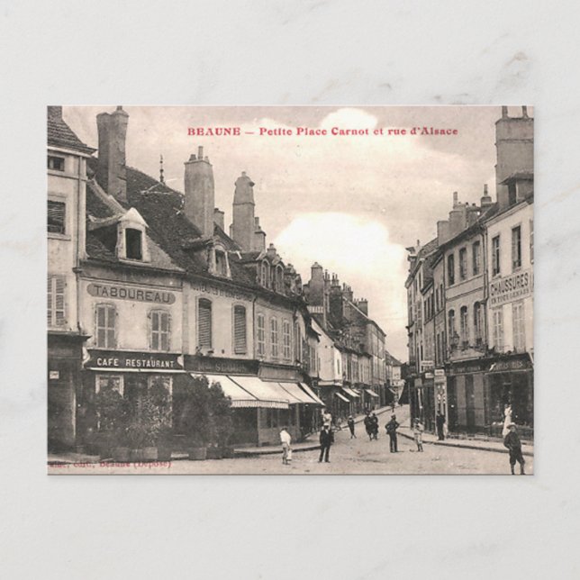 Old Postcard - Beaune, Côte d'Or, Frankreich Postkarte (Vorderseite)