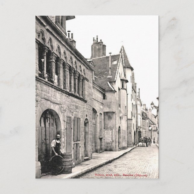 Old Postcard - Beaune, Côte d'Or, Frankreich Postkarte (Vorderseite)