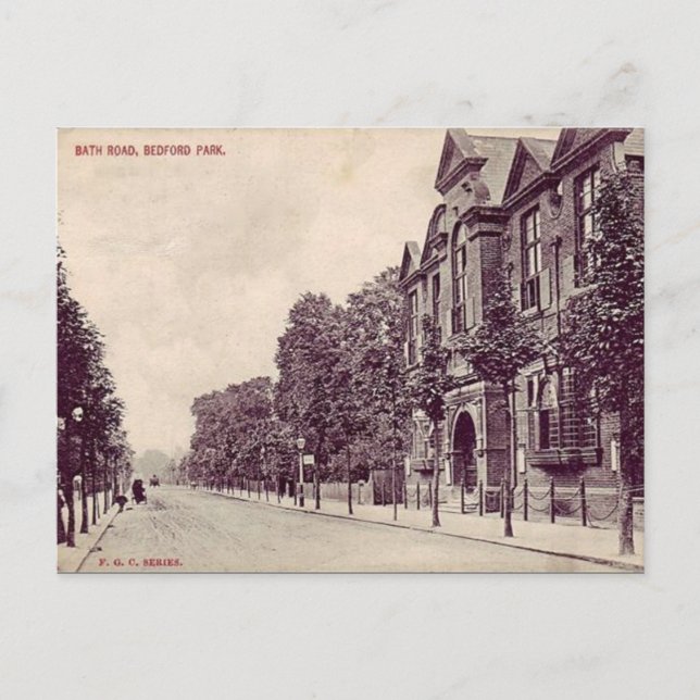 Old Postcard - Bedford Park, Chiswick Postkarte (Vorderseite)