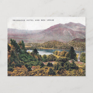 Old Postcard - Ben Venue, Trossachs, Schottland Postkarte