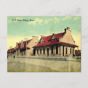 Old Postcard - Billings, Montana, USA Postkarte