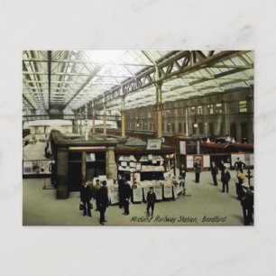 Old Postcard - Bradford, Yorkshire Postkarte