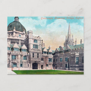 Old Postcard - Brasenose Uni, Oxford Postkarte