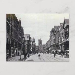 Old Postcard - Bridge Street, Chester Postkarte