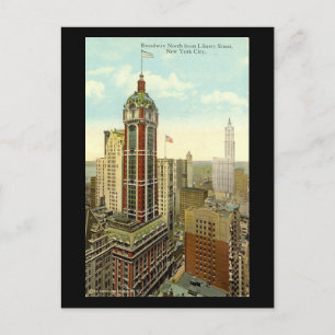 Old Postcard - Broadway, New York City Postkarte