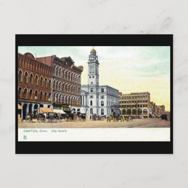 Old Postcard - Canton, Ohio, USA Postkarte (Vorderseite)
