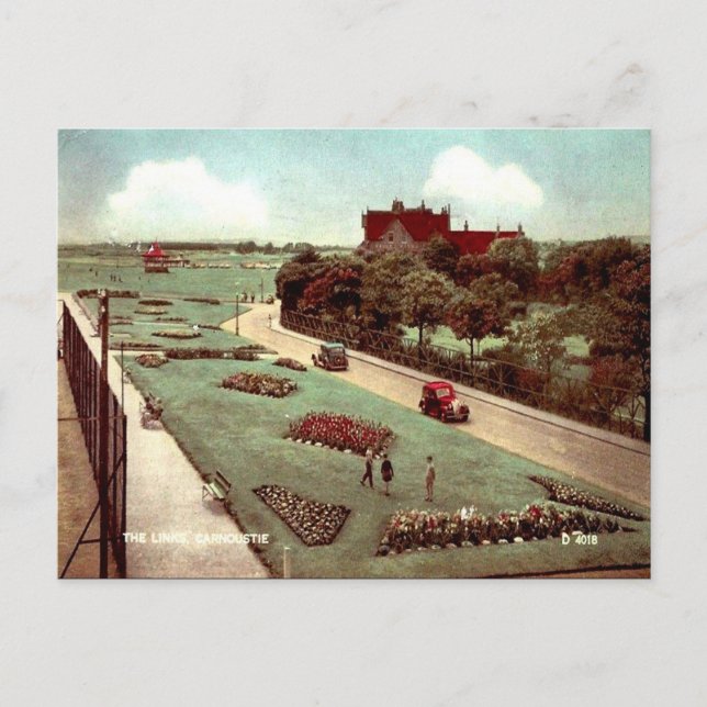Old Postcard - Carnoustie, Schottland Postkarte (Vorderseite)