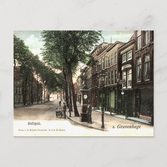 Old Postcard - Den Haag, Niederlande Postkarte (Vorderseite)
