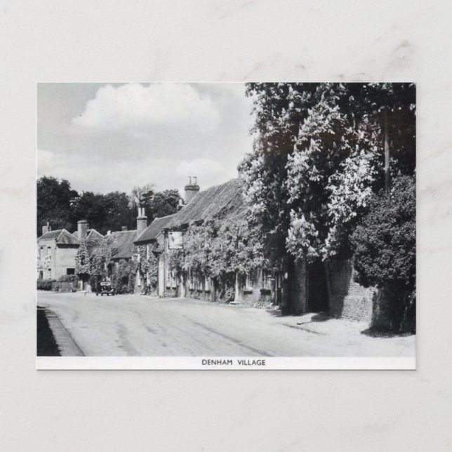 Old Postcard - Denham, Buckinghamshire Postkarte (Vorderseite)