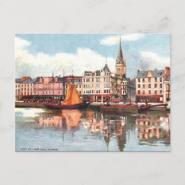 Old Postcard - Dundee, Schottland Postkarte (Vorderseite)