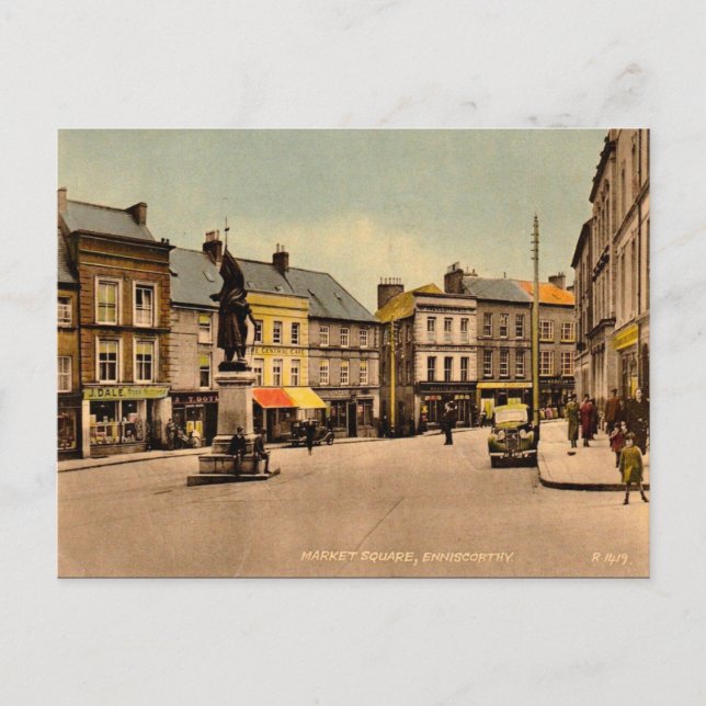 Old Postcard - Enniscorthy, Grafschaft Wexford Postkarte (Vorderseite)