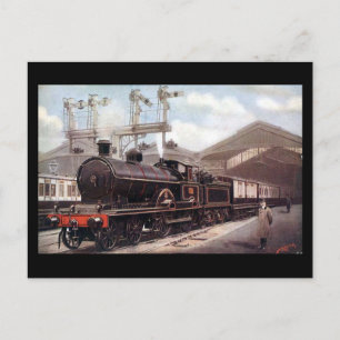 Old Postcard - Euston, Scotch Express Postkarte