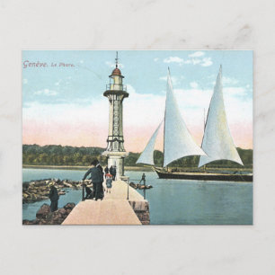 Old Postcard - Genf, Schweiz Postkarte