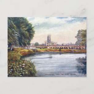 Old Postcard - Gloucester, England Postkarte