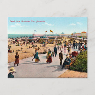 Old Postcard - Great Yarmouth, Norfolk Postkarte
