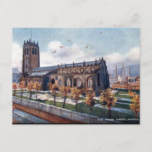 Old Postcard - Halifax, Yorkshire Postkarte