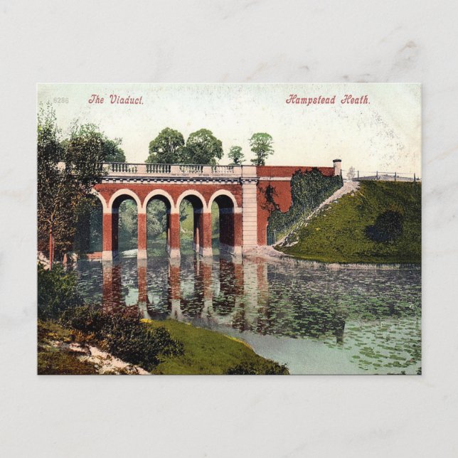 Old Postcard - Hampstead Heath, London Postkarte (Vorderseite)