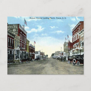 Old Postcard - Huron, South Dakota, USA Postkarte