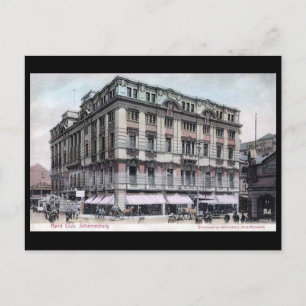 Old Postcard - Johannesburg, der Rand Club Postkarte