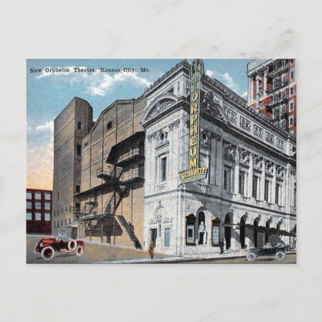 Old Postcard - Kansas City, Missouri, USA Postkarte (Vorderseite)