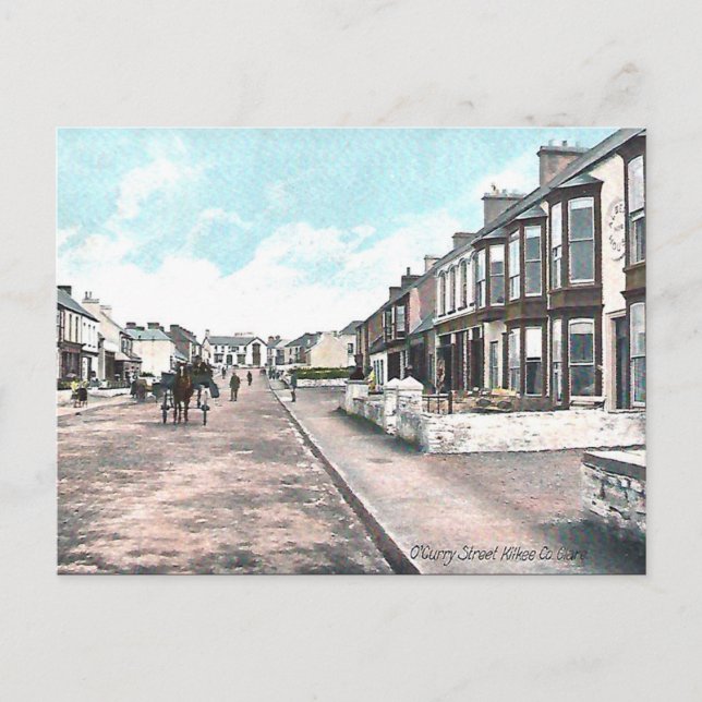 Old Postcard - Kilkee, Grafschaft Clare Irland Postkarte (Vorderseite)