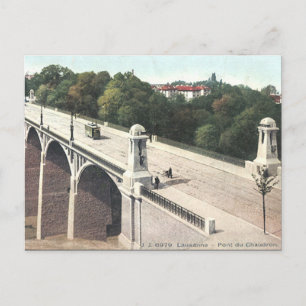Old Postcard - Lausanne, Schweiz Postkarte