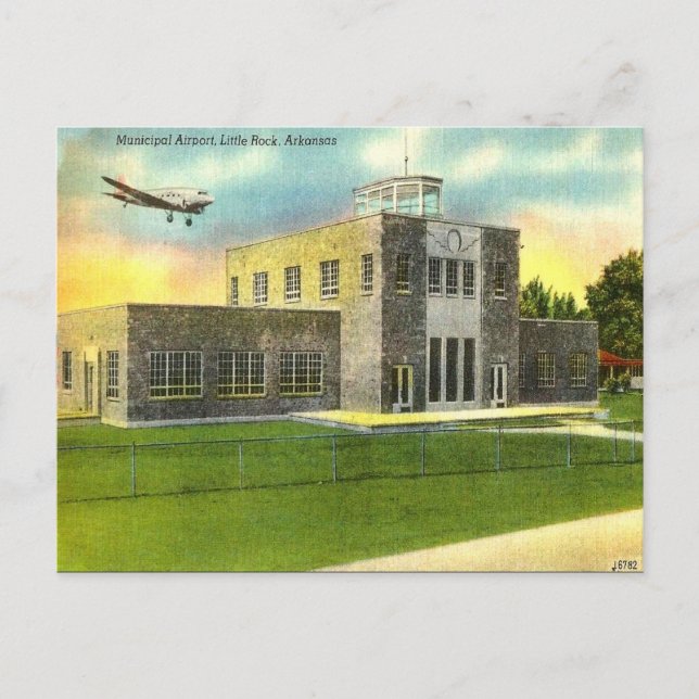 Old Postcard - Little Rock, Arkansas, USA Postkarte (Vorderseite)